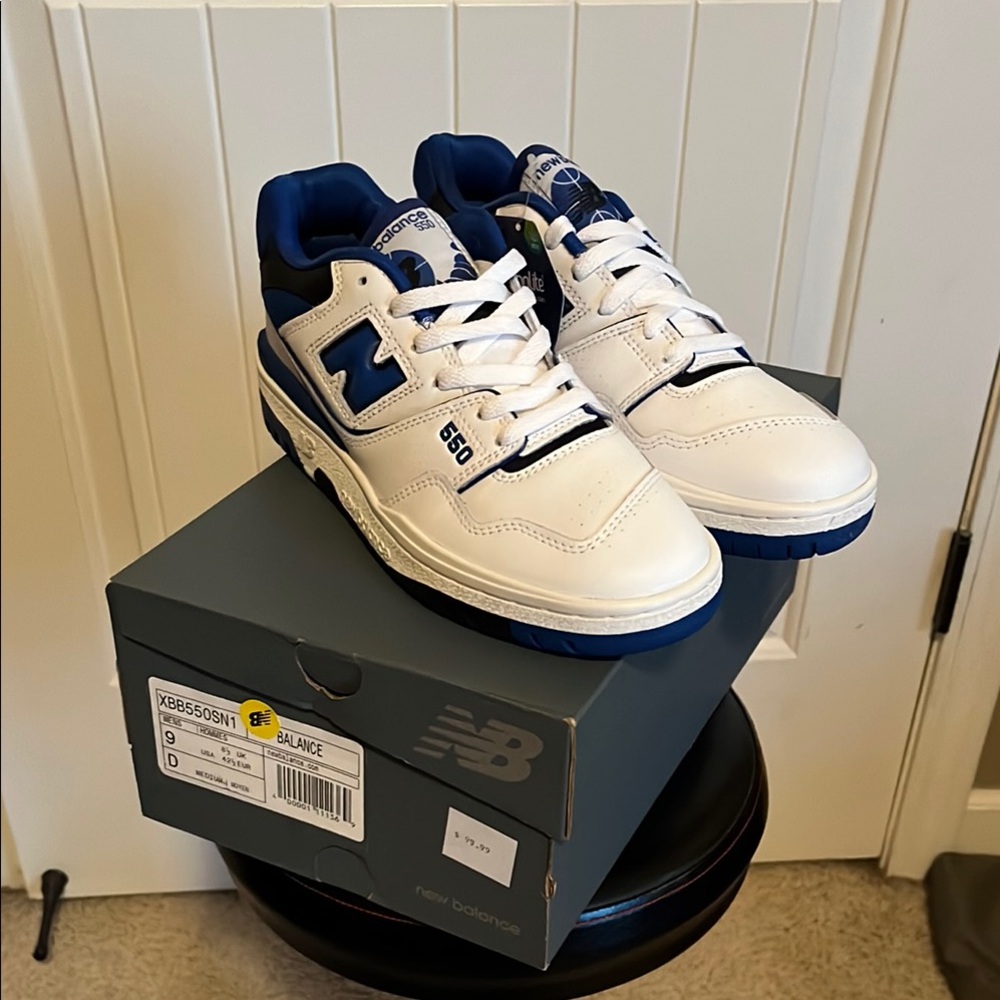 New Balance 550 Blue Sz 9